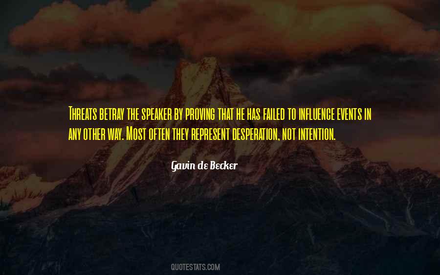 Gavin De Becker Quotes #567647