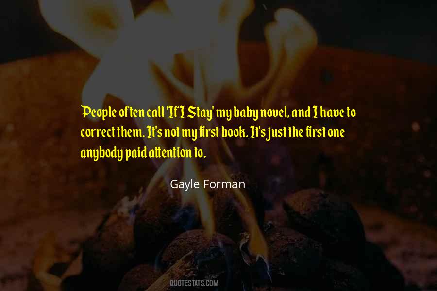 Gayle Forman Quotes #336958