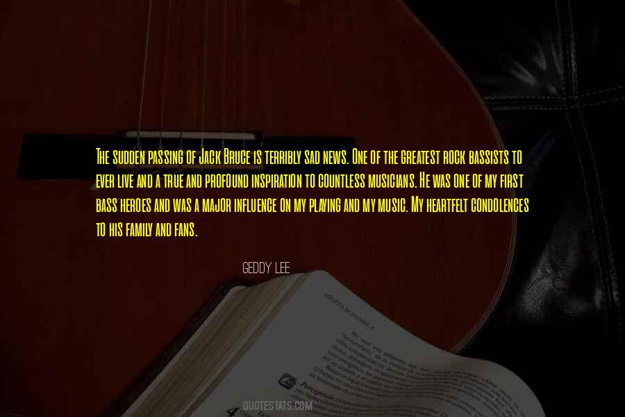 Geddy Lee Quotes #1194349