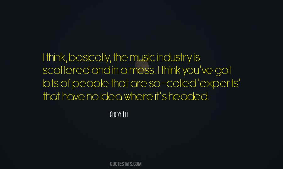 Geddy Lee Quotes #324193