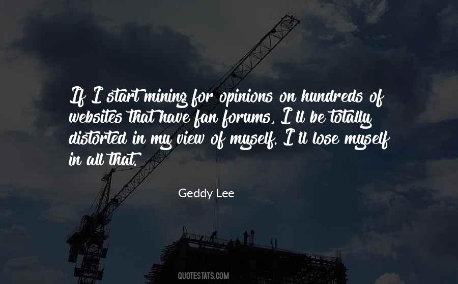 Geddy Lee Quotes #64396