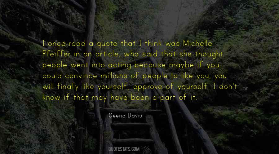 Geena Davis Quotes #664892