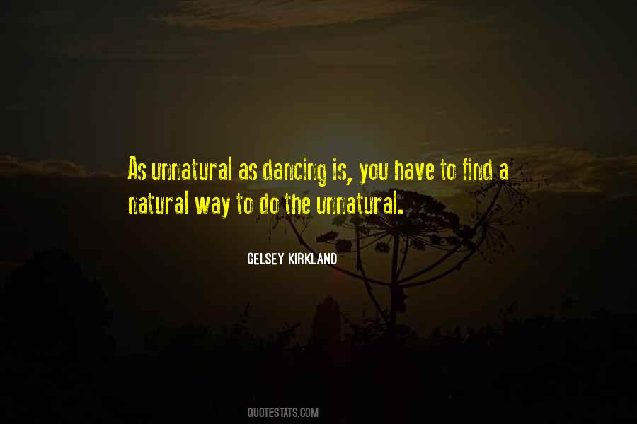 Gelsey Kirkland Quotes #527468