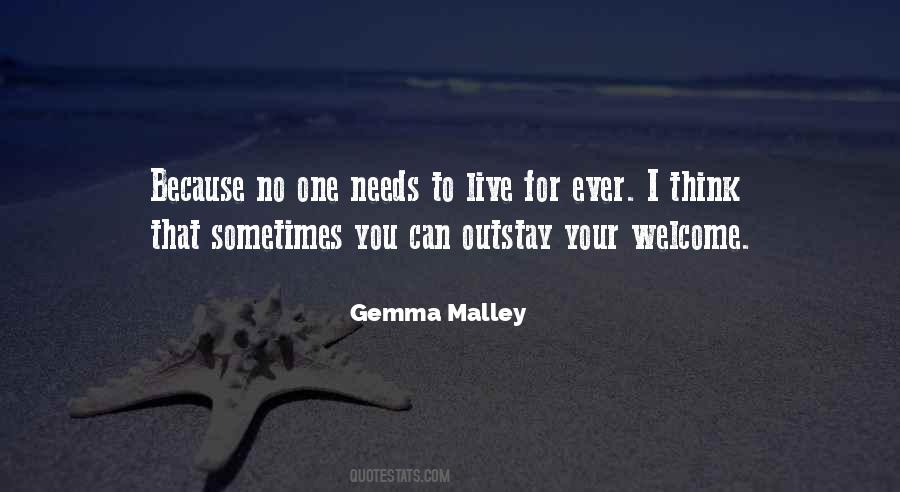 Gemma Malley Quotes #300419