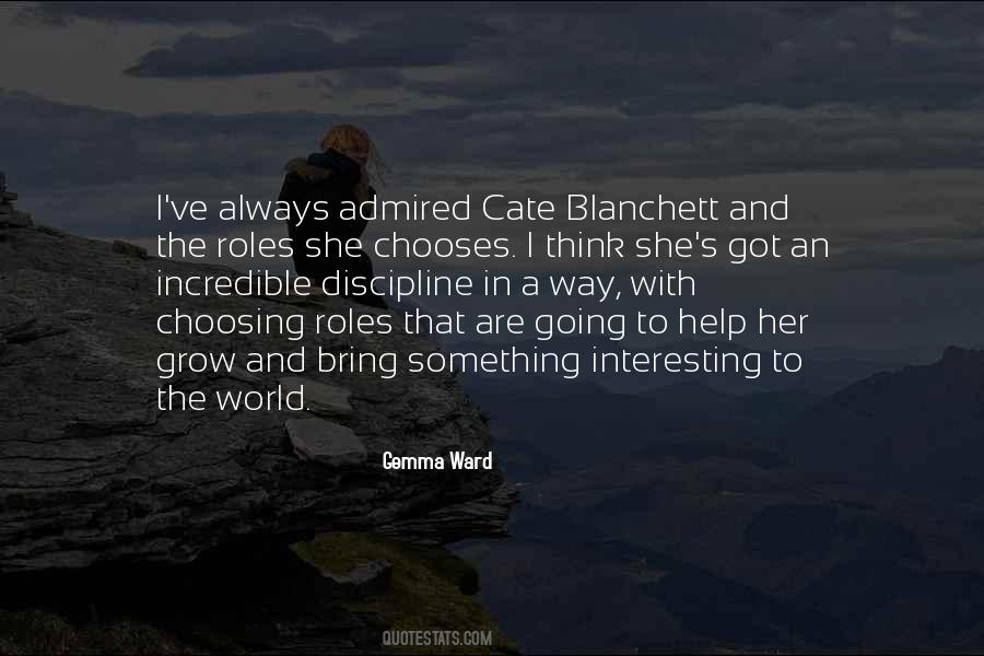 Gemma Ward Quotes #960880