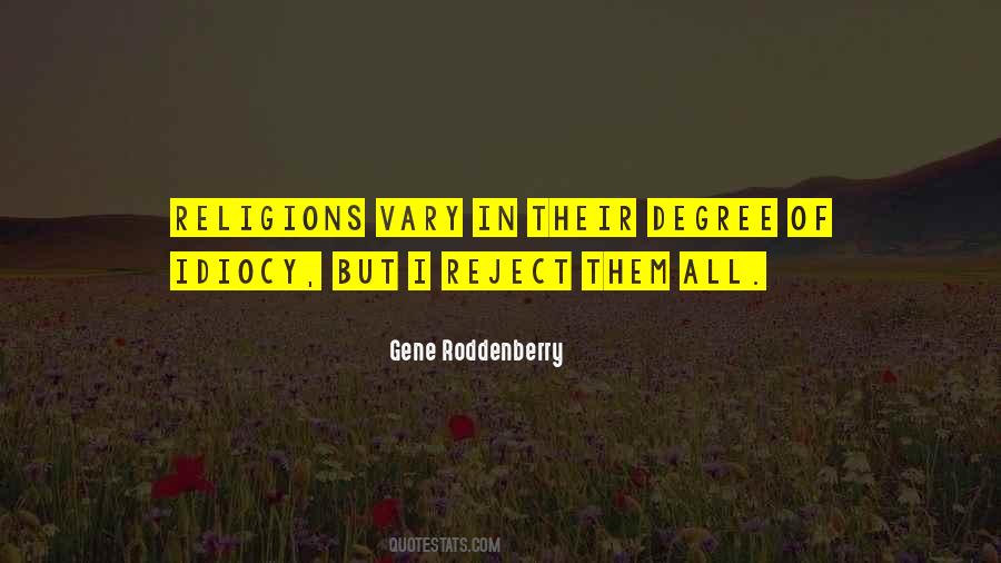 Gene Roddenberry Quotes #95955