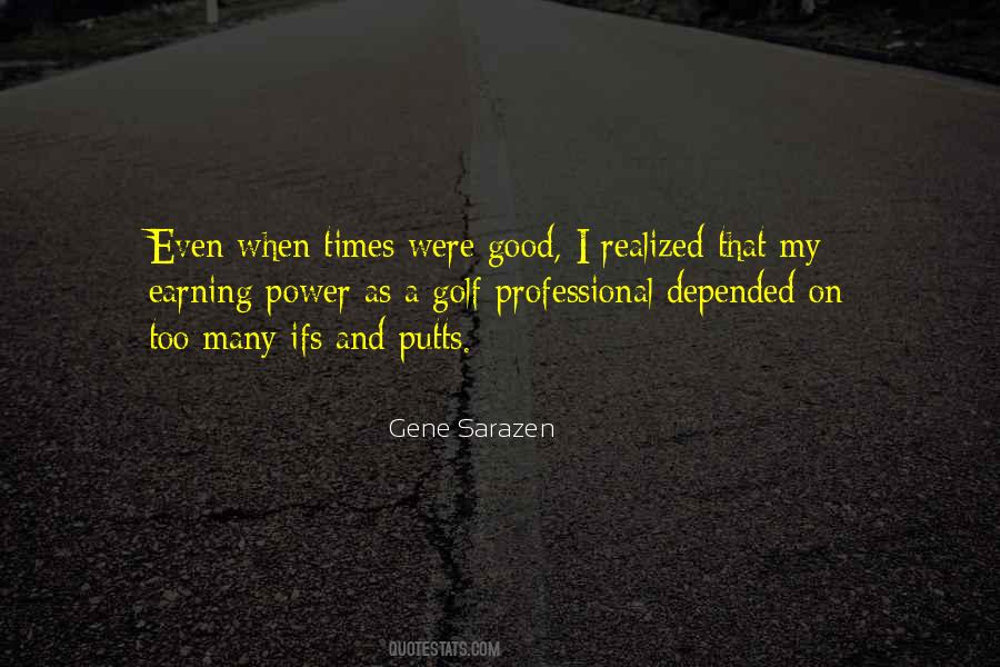 Gene Sarazen Quotes #838324