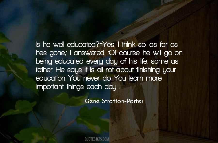 Gene Stratton Porter Quotes #1230585