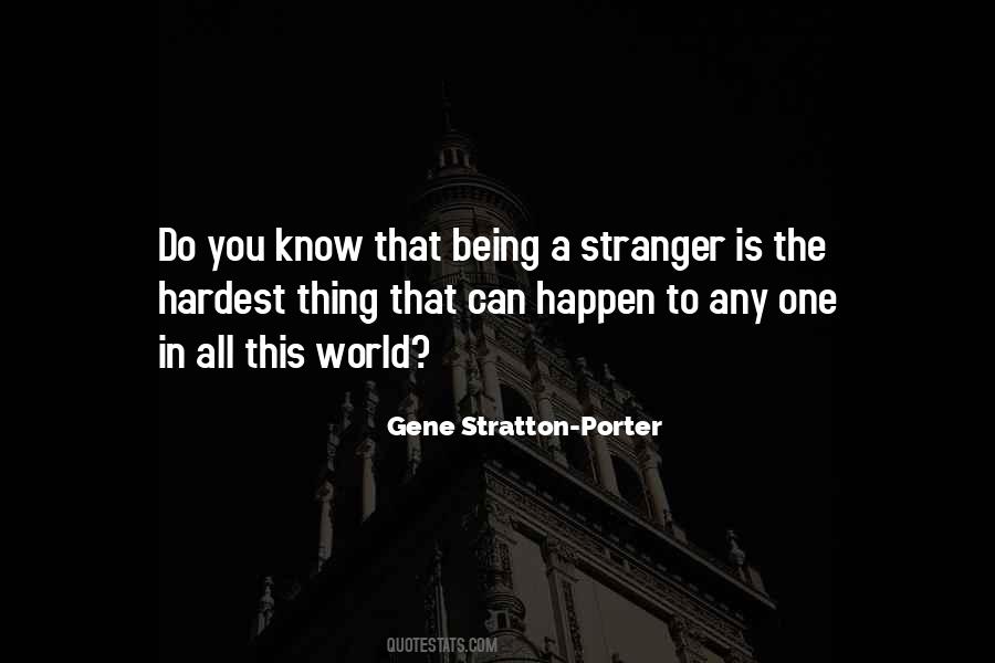 Gene Stratton Porter Quotes #722987