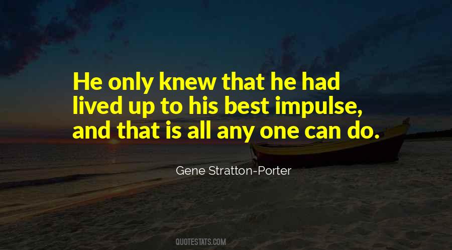 Gene Stratton Porter Quotes #765210