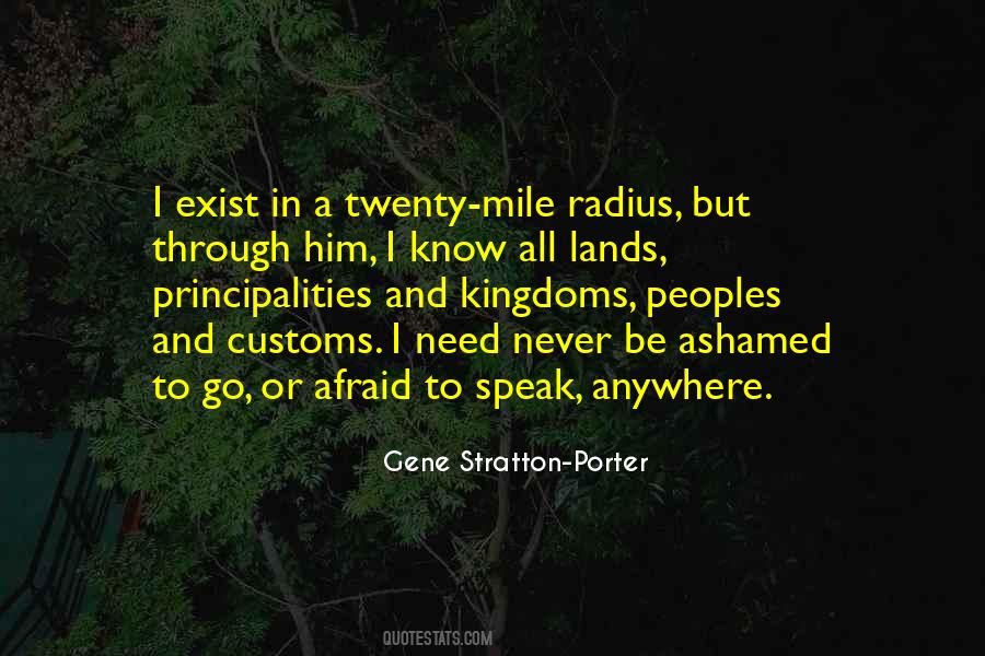 Gene Stratton Porter Quotes #773482