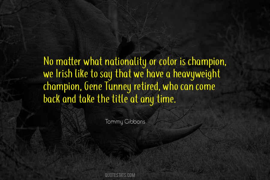 Gene Tunney Quotes #655885