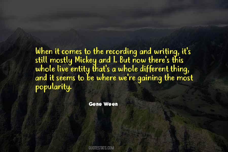 Gene Ween Quotes #1185220