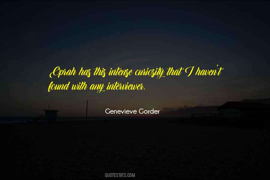 Genevieve Gorder Quotes #1317025