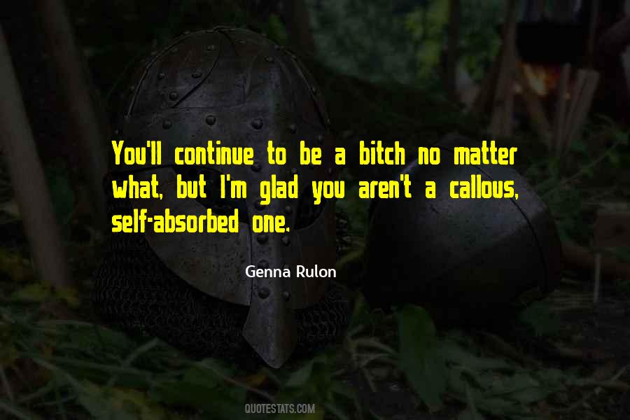 Genna Rulon Quotes #1037353