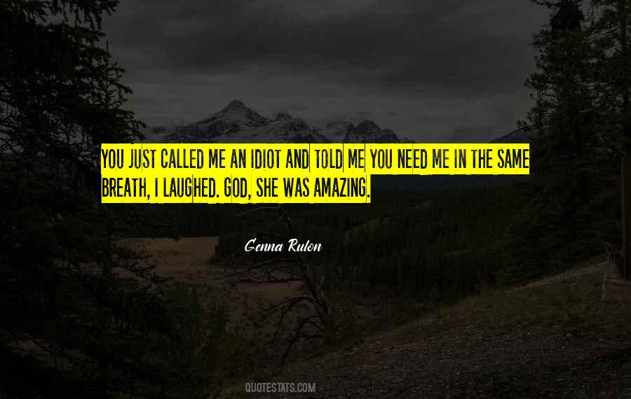 Genna Rulon Quotes #1268801