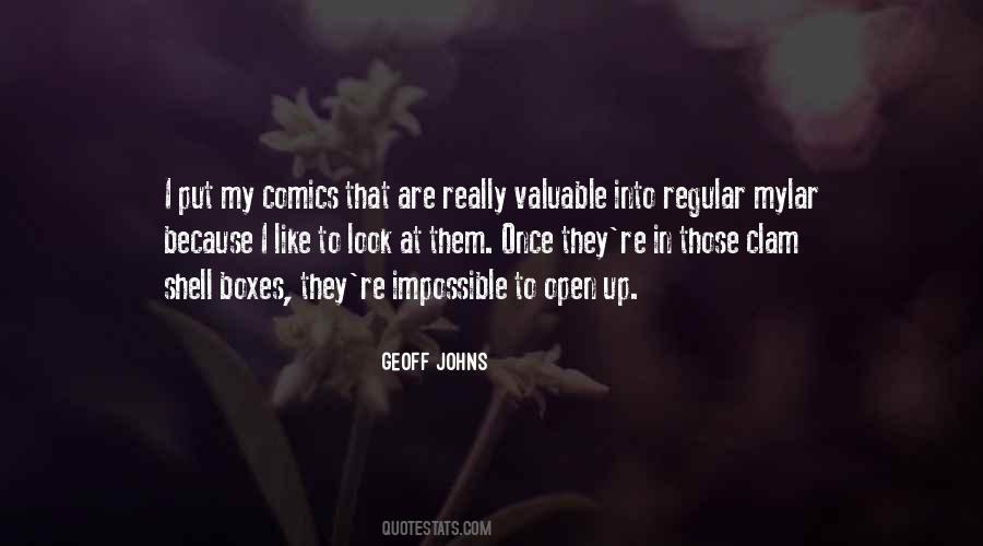 Geoff Johns Quotes #1441537