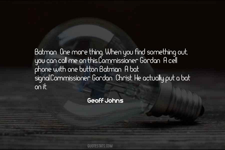 Geoff Johns Quotes #476079