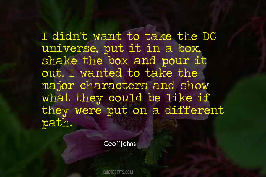 Geoff Johns Quotes #93580