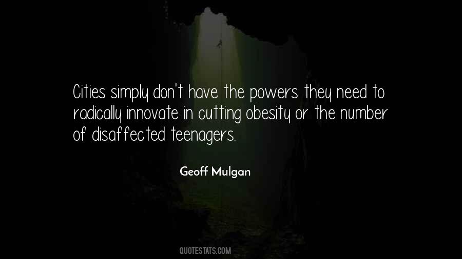 Geoff Mulgan Quotes #1439769