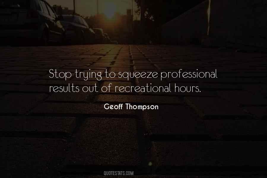 Geoff Thompson Quotes #1232261