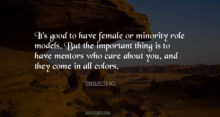 Quotes About Female Role Models #1735805