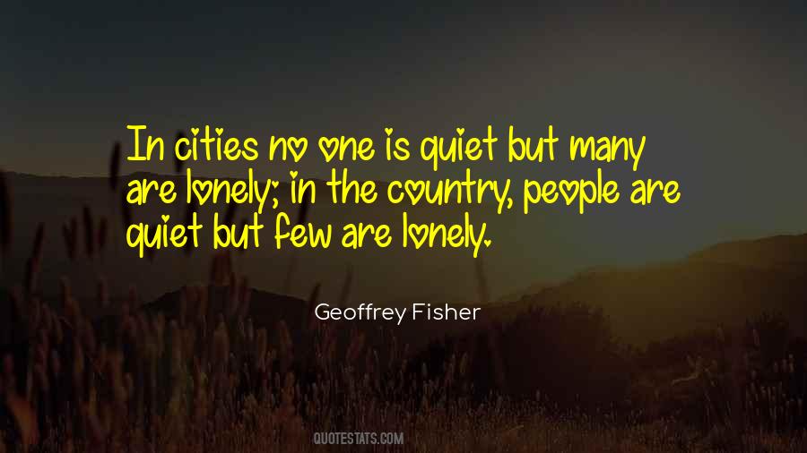 Geoffrey Fisher Quotes #360251