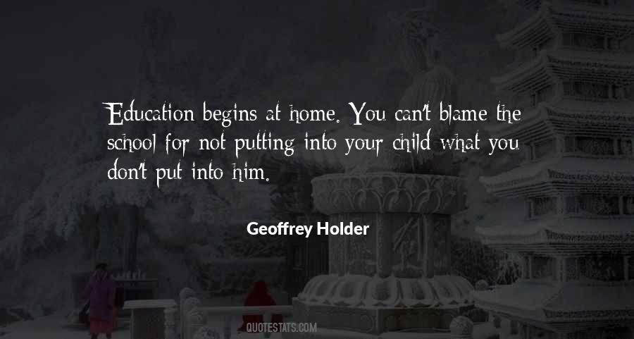 Geoffrey Holder Quotes #1614569