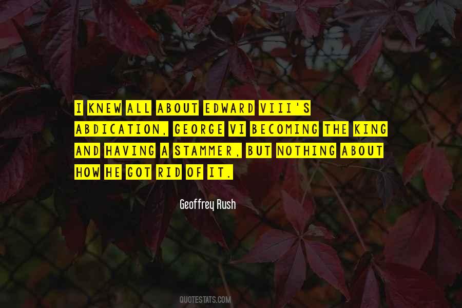 Geoffrey Rush Quotes #663481