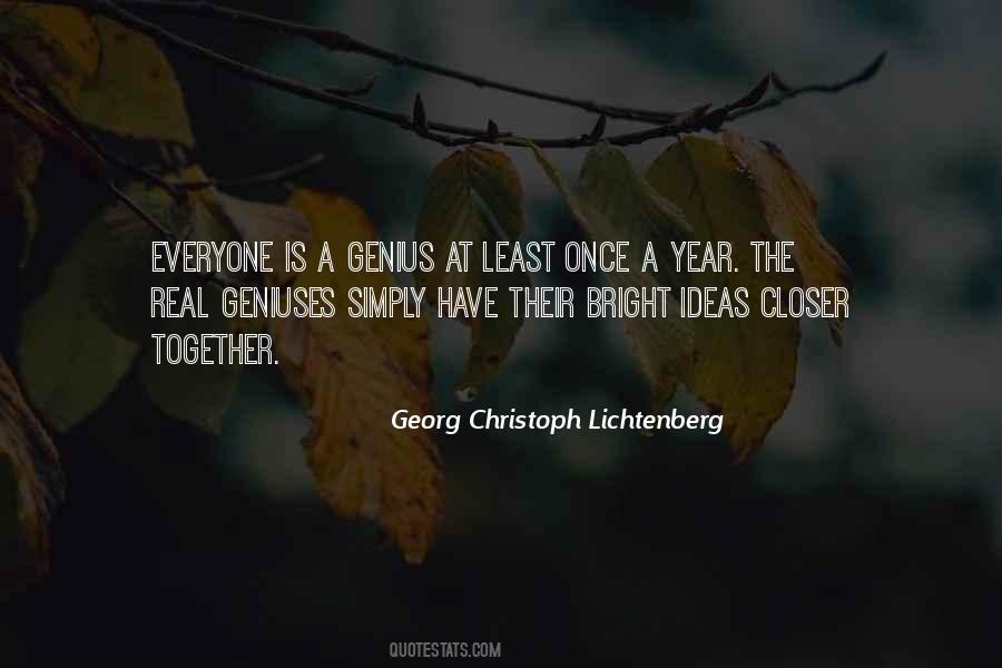 Georg Christoph Lichtenberg Quotes #1697358