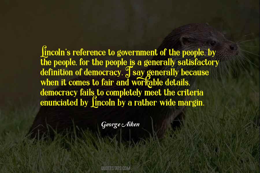 George Aiken Quotes #1245297