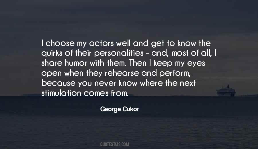 George Cukor Quotes #433433