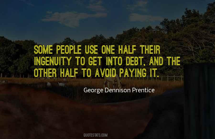 George Dennison Prentice Quotes #209998