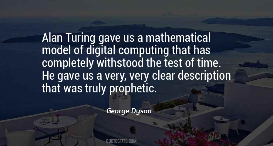 George Dyson Quotes #865790