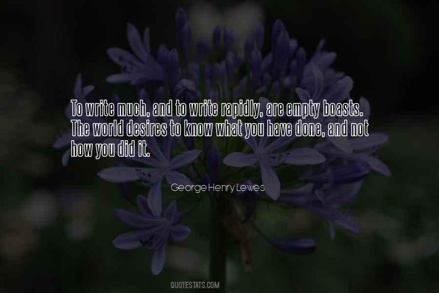 George Henry Lewes Quotes #1522027