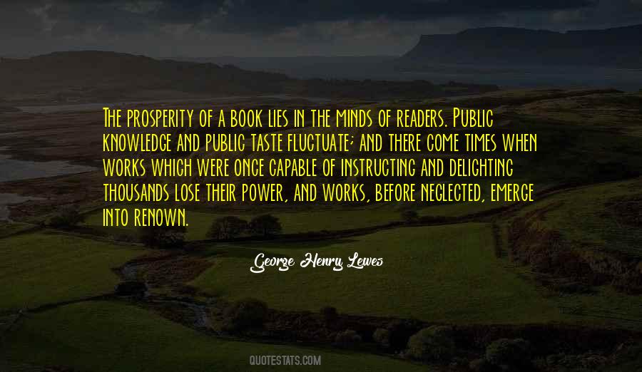 George Henry Lewes Quotes #733966