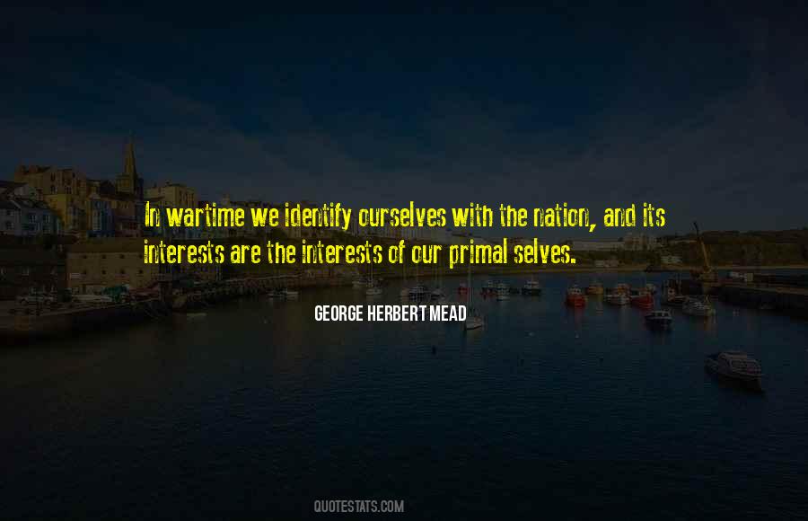 George Herbert Mead Quotes #109141