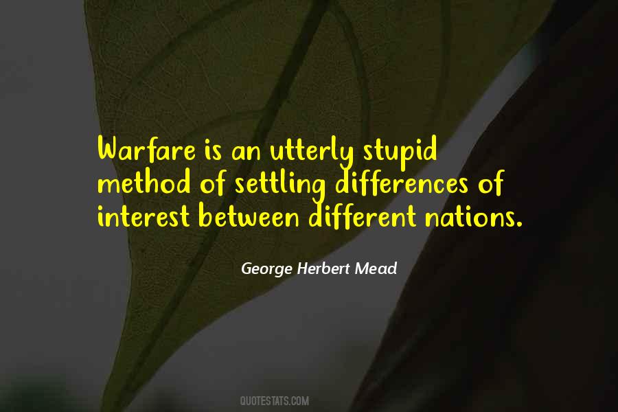George Herbert Mead Quotes #1518945