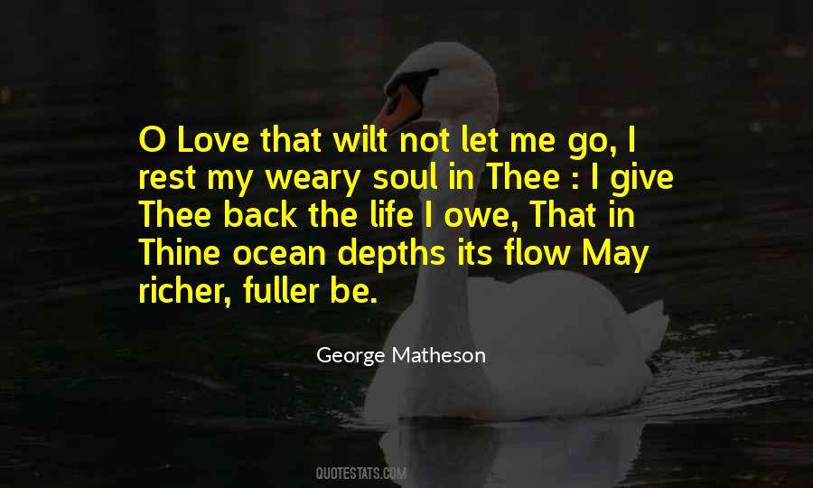 George Matheson Quotes #528949