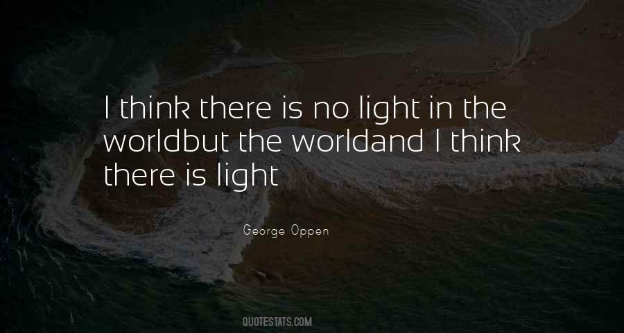 George Oppen Quotes #1620467