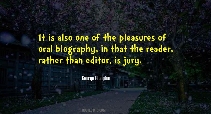 George Plimpton Quotes #1114534