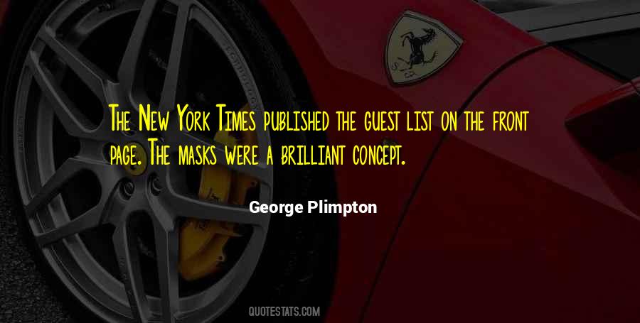 George Plimpton Quotes #824700