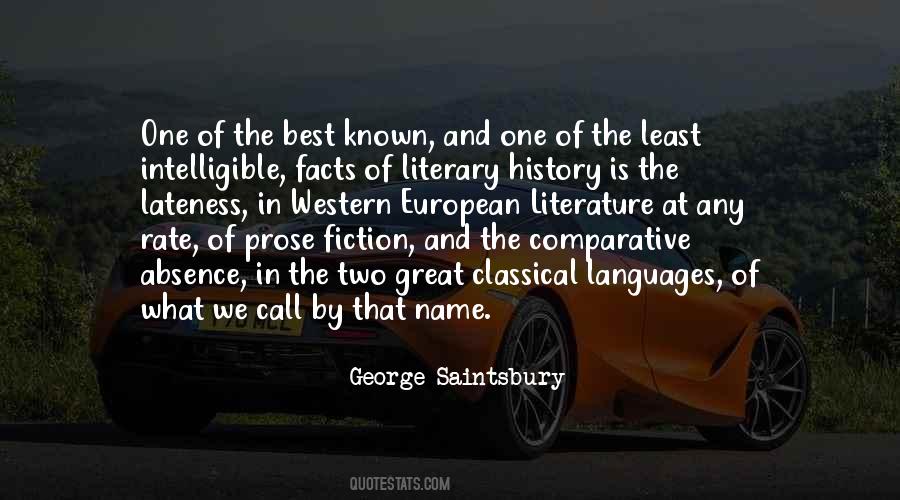 George Saintsbury Quotes #1225732