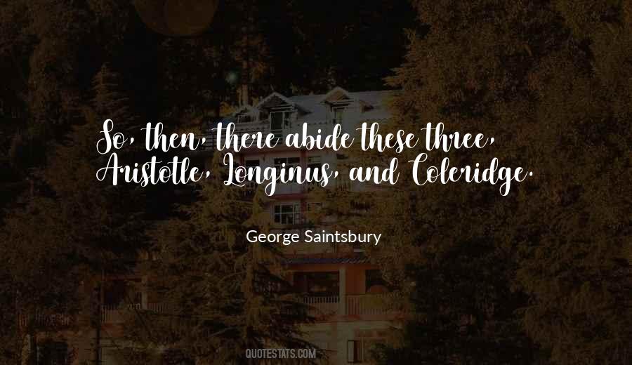 George Saintsbury Quotes #1735332