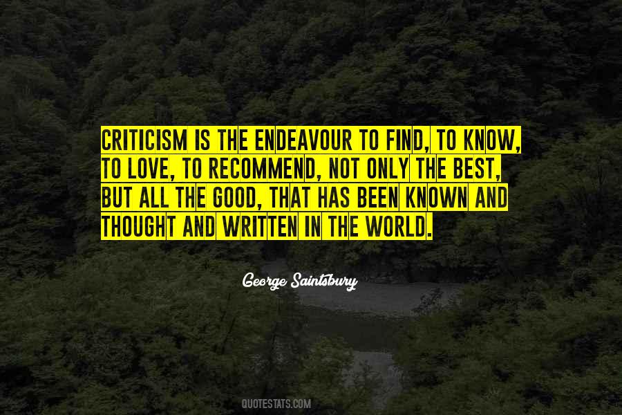 George Saintsbury Quotes #337469