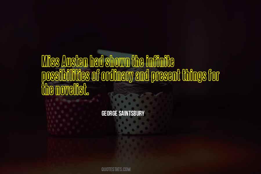 George Saintsbury Quotes #445379