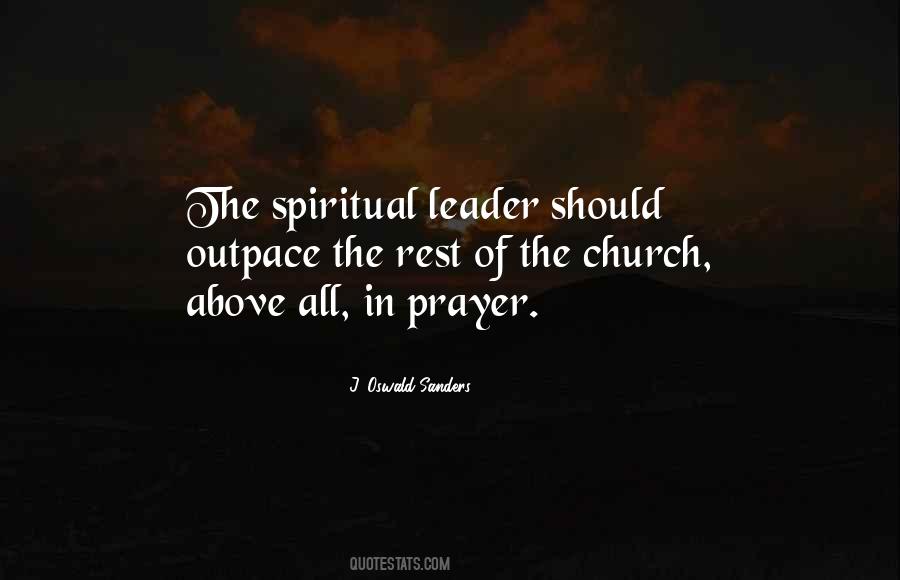 Quotes About Spiritual Leadership #187720