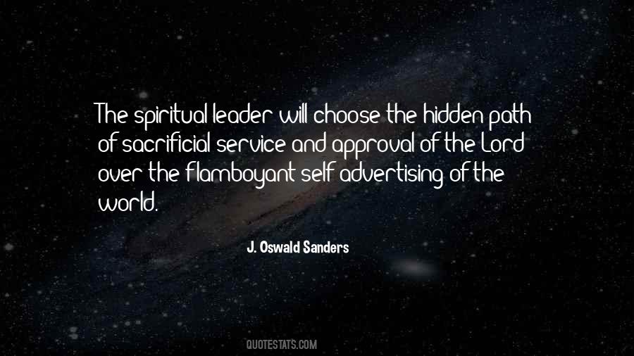 Quotes About Spiritual Leadership #784904