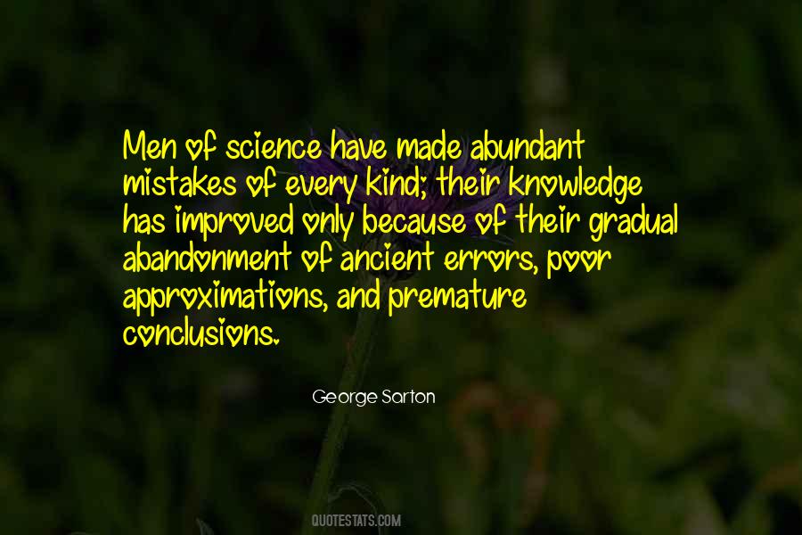 George Sarton Quotes #1519315