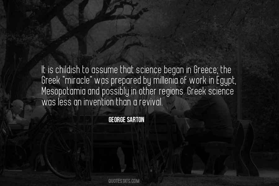 George Sarton Quotes #791958